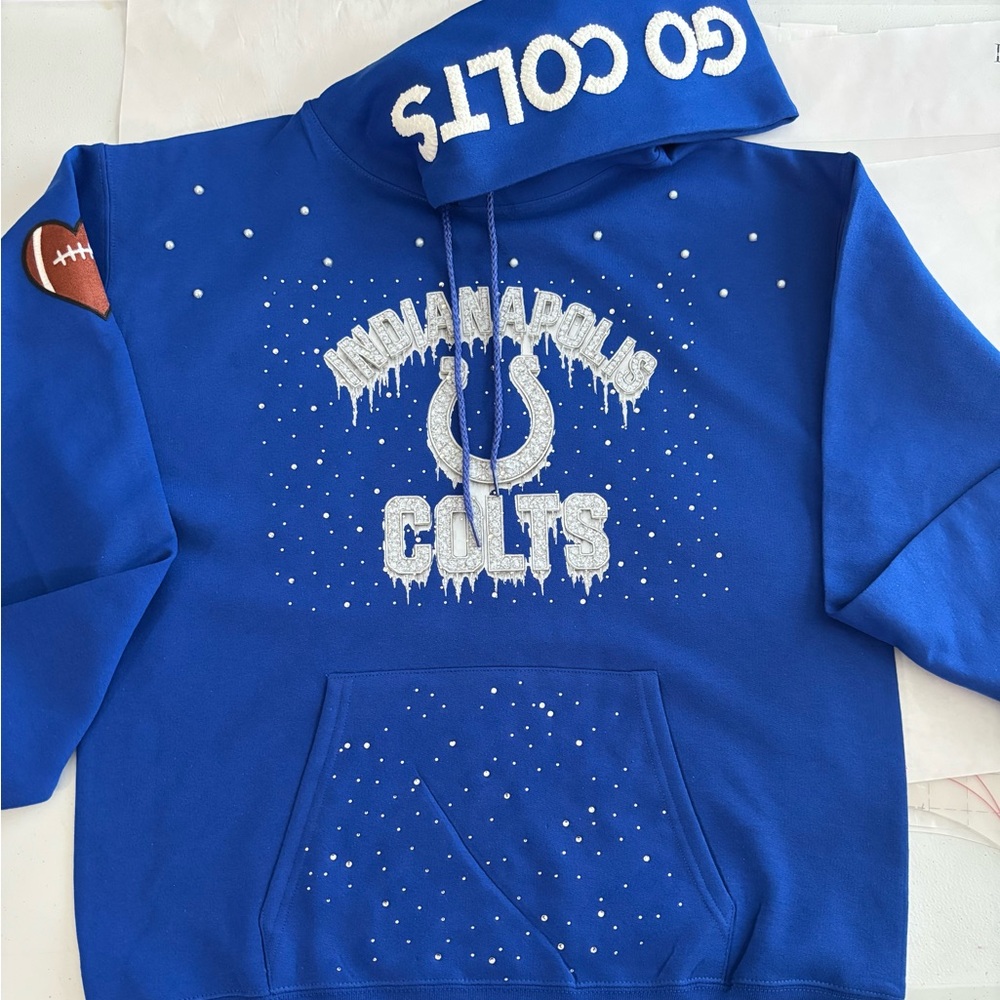 Women’s Blue Indianapolis Colts Hoodie